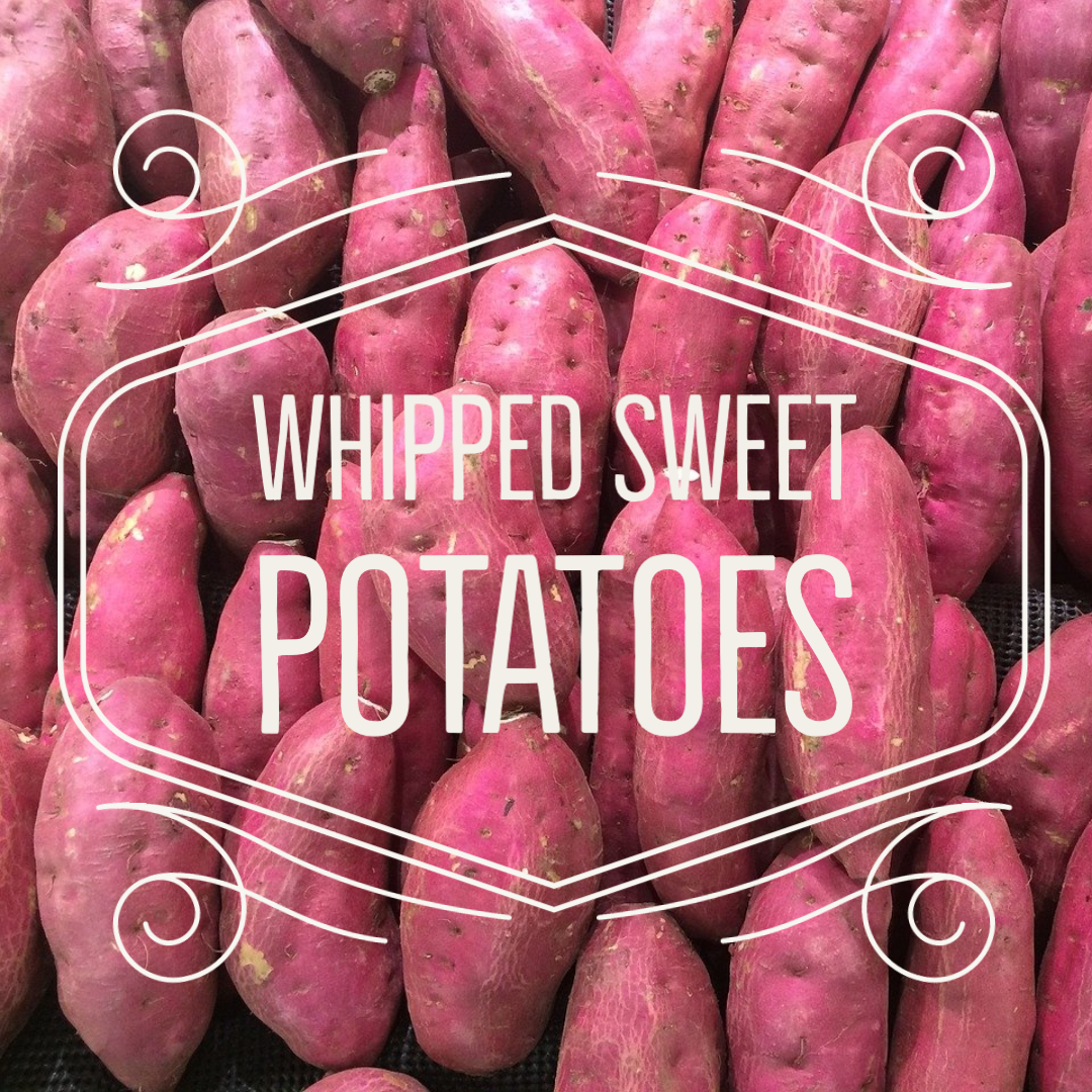 Whipped Sweet Potatoes for 4